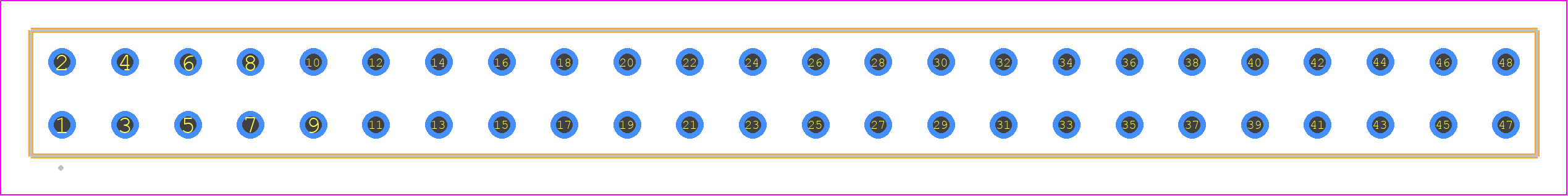BDL-24-G-F - SAMTEC PCB footprint - Other - Other - BDL-24-XX-Y
