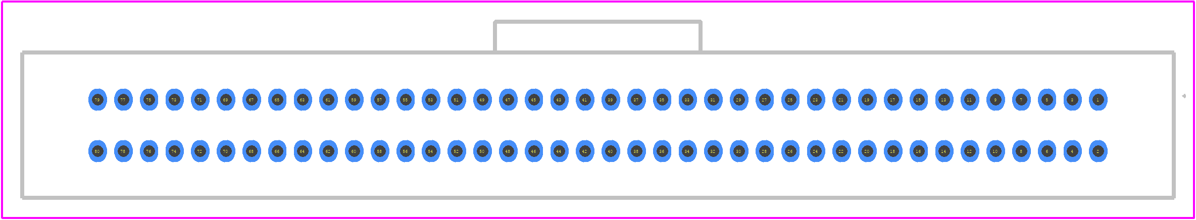 5-104666-5 - TE Connectivity PCB footprint - Other - Other - 5-104666-5-1