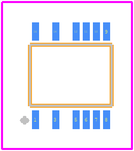 LT3748IMS - Analog Devices PCB footprint - Other - Other - LT3748IMS-1