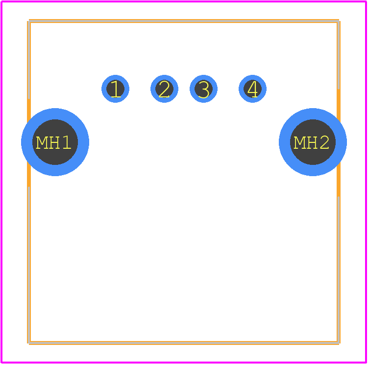 1001-001-01000 - CNC Tech PCB footprint - Other - Other - 1001-001-01000-2