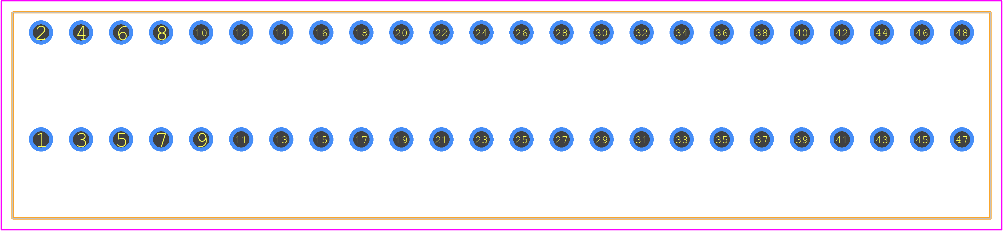 2001160000 - Weidmüller PCB footprint - Other - Other - 2001160000-3