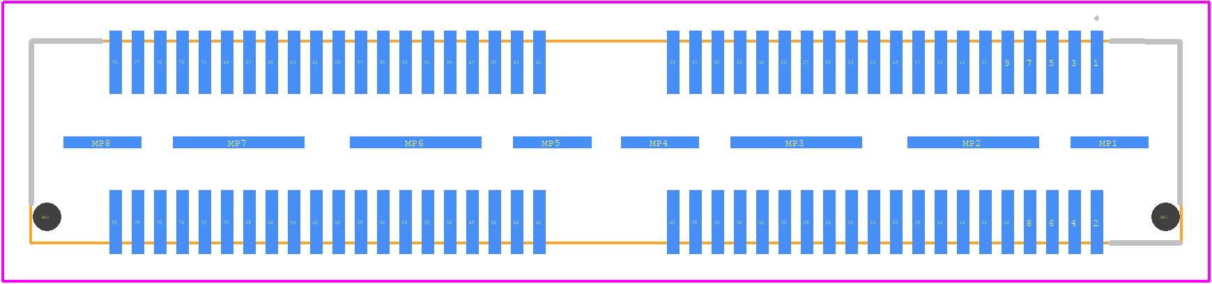1658012-2 - TE Connectivity PCB footprint - Other - Other - 1658012-2-1_2021