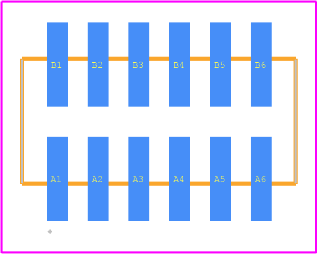 98424-G06-12ULF - Amphenol PCB footprint - Other - Other - 98424-G06-12ULF-2