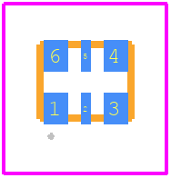 DSC1101DL2-040.0000 - Microchip PCB footprint - Other - Other - DSC1101DL2-040.0000-1
