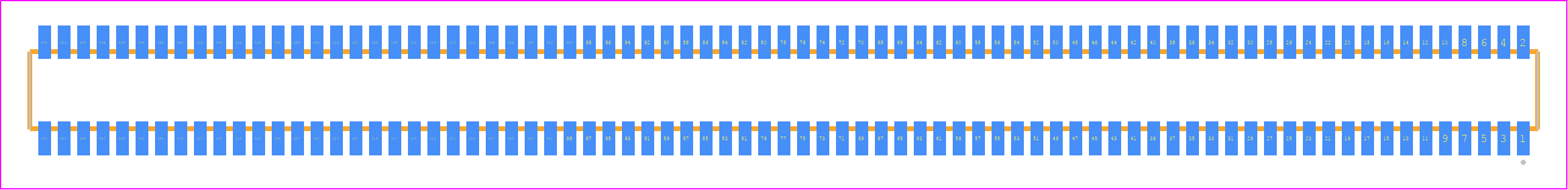 CLE-177-01-F-DV - SAMTEC PCB footprint - Other - Other - CLE-177-01-X-DV
