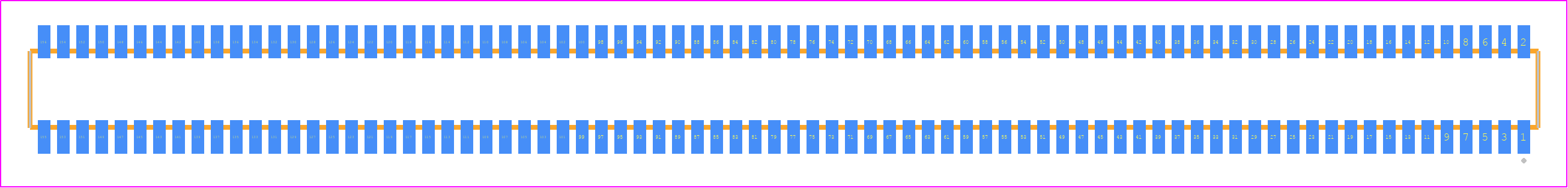 CLE-178-01-F-DV - SAMTEC PCB footprint - Other - Other - CLE-178-01-X-DV