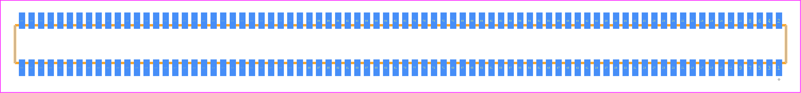 CLE-180-01-F-DV-TR - SAMTEC PCB footprint - Other - Other - CLE-180-01-X-DV-TR