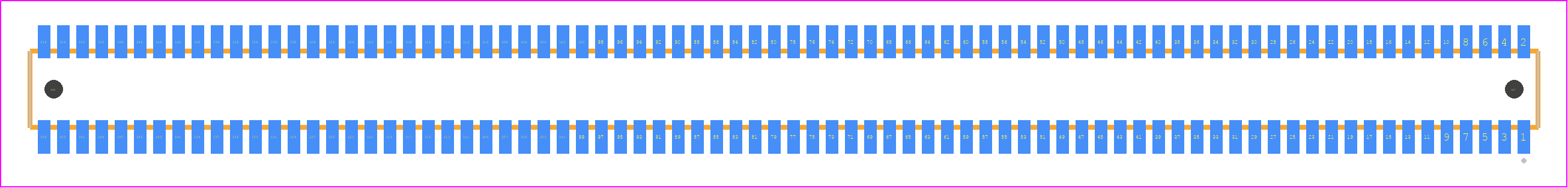 CLE-178-01-F-DV-A - SAMTEC PCB footprint - Other - Other - CLE-178-01-X-DV-A