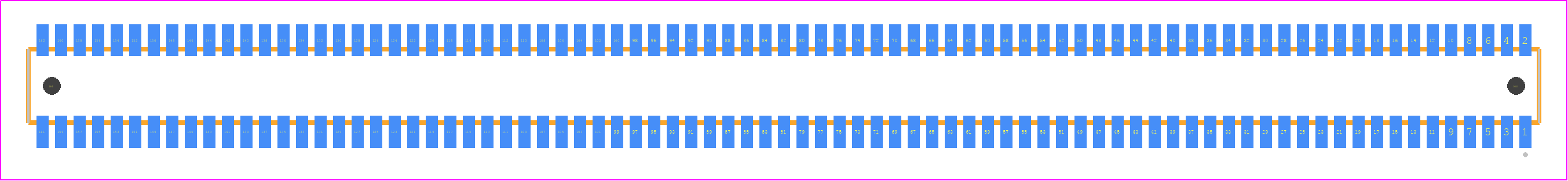 CLE-181-01-G-DV-A - SAMTEC PCB footprint - Other - Other - CLE-181-01-X-DV-A