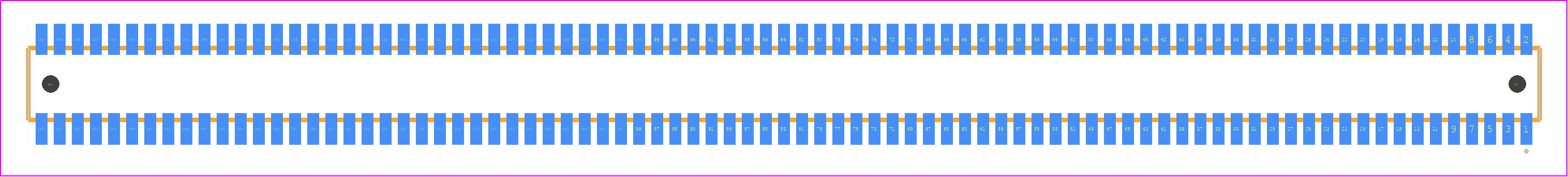 CLE-183-01-G-DV-A - SAMTEC PCB footprint - Other - Other - CLE-183-01-X-DV-A