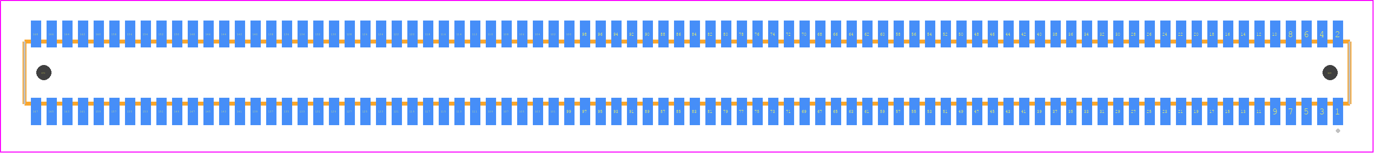CLE-184-01-F-DV-A - SAMTEC PCB footprint - Other - Other - CLE-184-01-X-DV-A