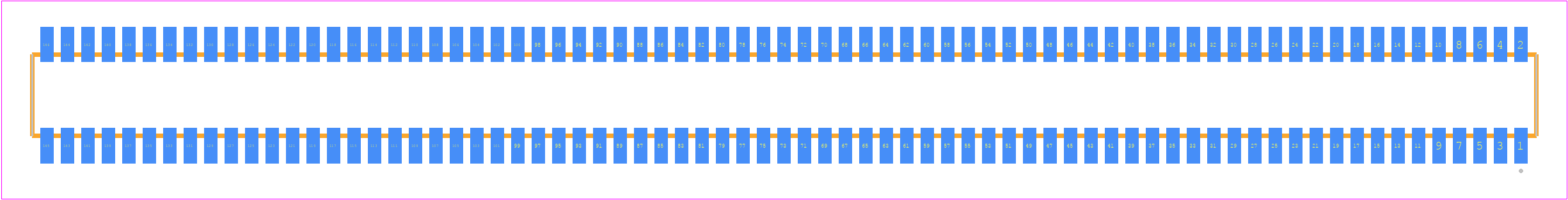 CLE-173-01-F-DV-P-TR - SAMTEC PCB footprint - Other - Other - CLE-173-01-X-DV-P-TR