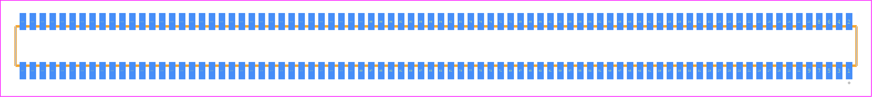 CLE-184-01-F-DV-P-TR - SAMTEC PCB footprint - Other - Other - CLE-184-01-X-DV-P-TR