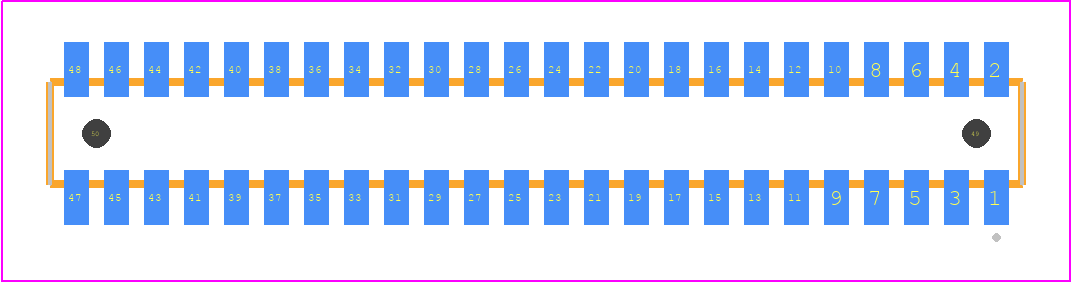 CLM-124-02-L-D-A - SAMTEC PCB footprint - Other - Other - CLM-124-02-XX-D-A