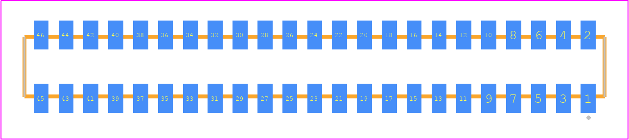 CLP-123-02-F-D-P-TR - SAMTEC PCB footprint - Other - Other - CLP-123-02-XXX-D-P-TR