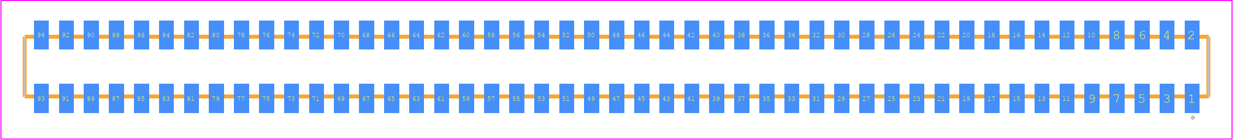 CLP-147-02-LM-D-P-TR - SAMTEC PCB footprint - Other - Other - CLP-147-02-XXX-D-P-TR