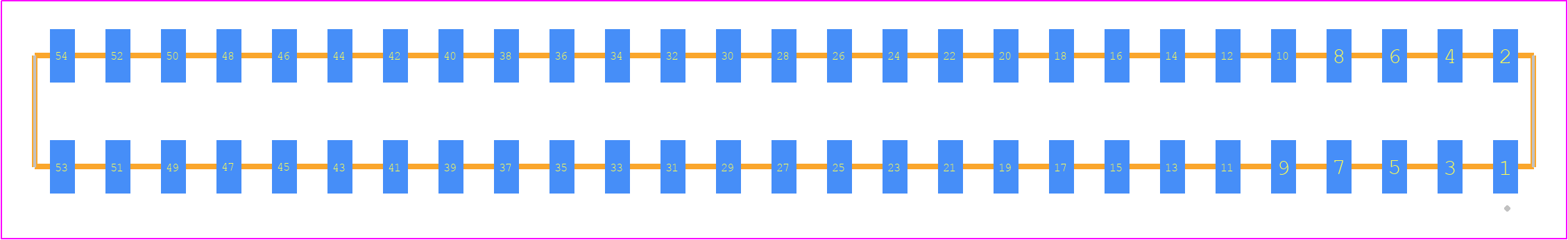 CLT-127-02-G-D-P-TR - SAMTEC PCB footprint - Other - Other - CLT-127-02-XX-D-Y-TR