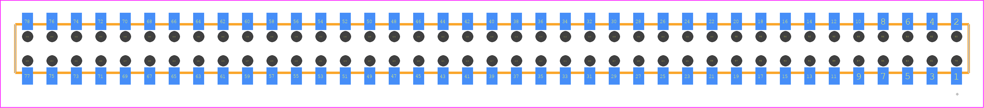 CLT-139-02-L-D-BE - SAMTEC PCB footprint - Other - Other - CLT-139-02-XX-D-BE