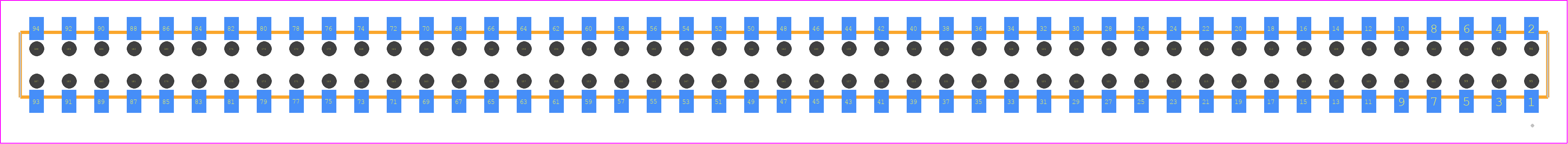 CLT-147-02-LM-D-BE - SAMTEC PCB footprint - Other - Other - CLT-147-02-XX-D-BE