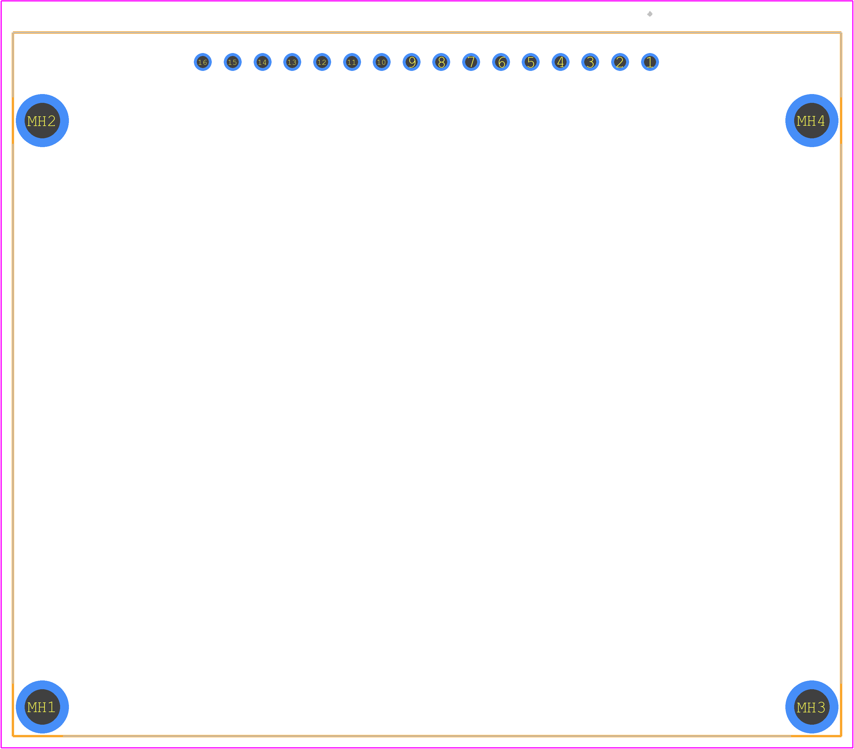 LCD-016N004B-YYH-ET E90 - Vishay PCB footprint - Other - Other - LCD-016N004B-YYH-ET E90-1