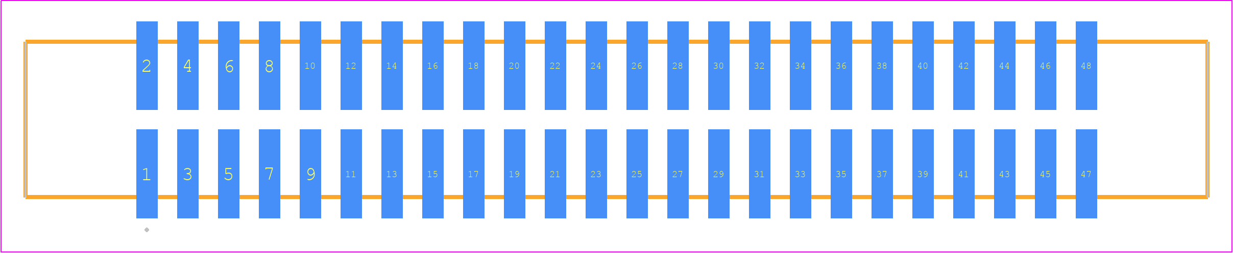 EHT-124-01-S-D-SM-P-TR - SAMTEC PCB footprint - Other - Other - EHT-124-01-XX-D-SM-Y-TR