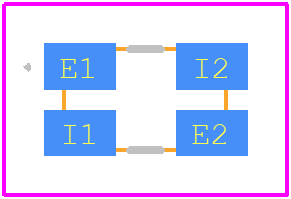 Y11200R10000D9W - Vishay PCB footprint - Other - Other - 1610