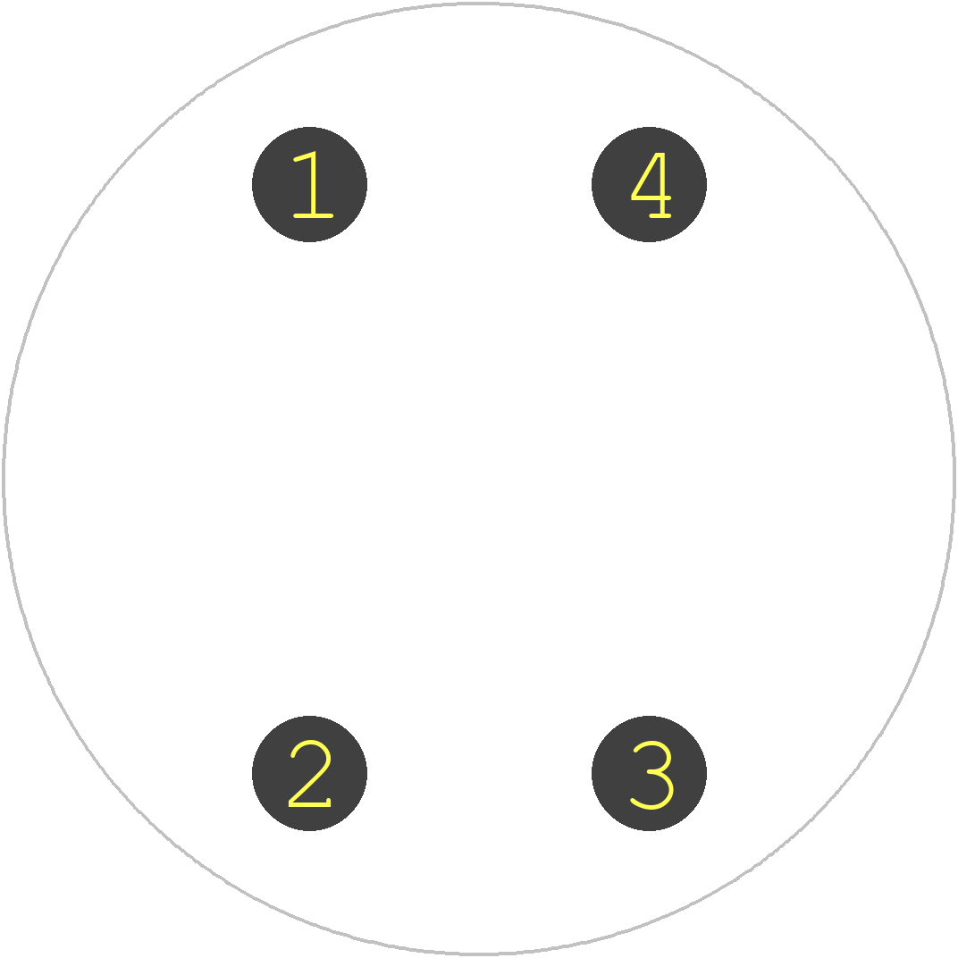 10463 - Carclo Technical Plastics PCB footprint - Other - Other - 10463