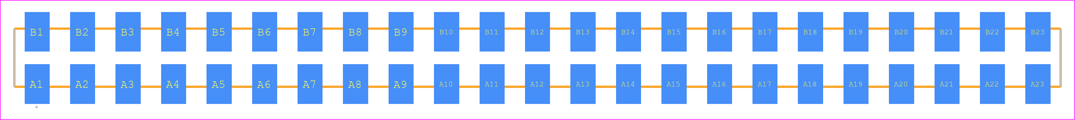 FHP-23-02-TM-S - SAMTEC PCB footprint - Other - Other - FHP-23-02-XX-S