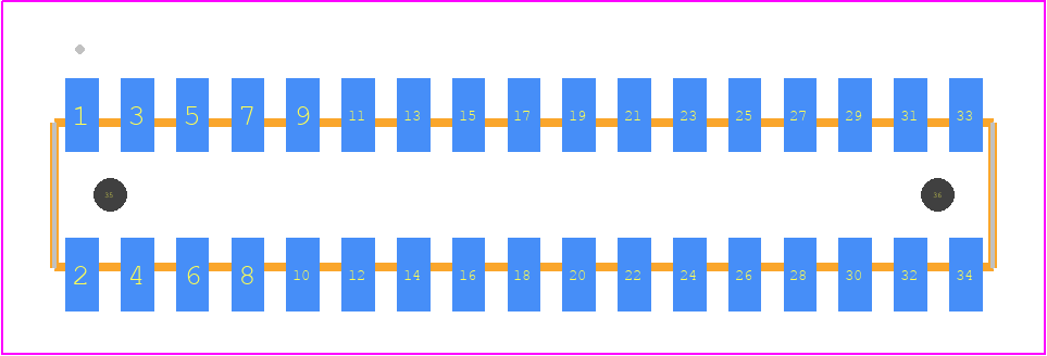 FLE-117-01-GF-DV-A-K - SAMTEC PCB footprint - Other - Other - FLE-117-01-X-DV-A-Y