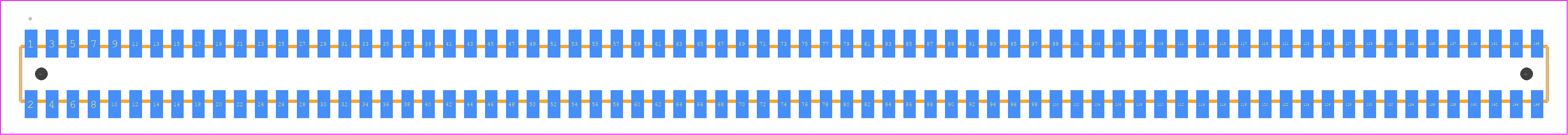 FLE-173-01-H-DV-A-P - SAMTEC PCB footprint - Other - Other - FLE-173-01-X-DV-A-Y