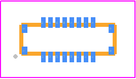 AXF6D1612 - Panasonic PCB footprint - Other - Other - AXF6D1612