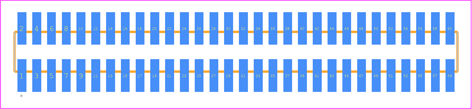 FTSH-130-05-STL-DV - SAMTEC PCB footprint - Other - Other - FTSH-130-XX-YYY-DV