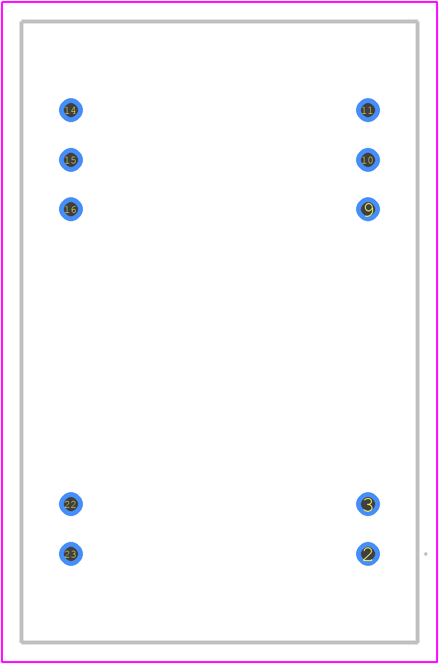 EC4A11H-E - Cincon PCB footprint - Other - Other - EC4A11H-E-2