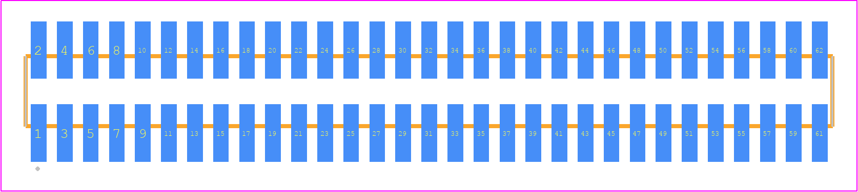 FTSH-131-14-G-DV-K - SAMTEC PCB footprint - Other - Other - FTSH-131-XX-YYY-DV-K