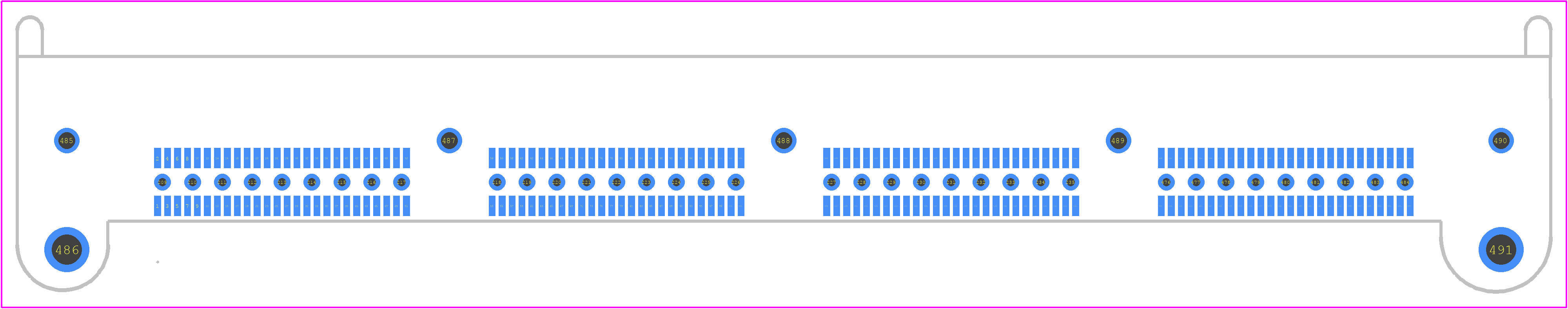 QMS-104-01-SL-D-RA - SAMTEC PCB footprint - Other - Other - QMS-104-01-SL-D-RA-3