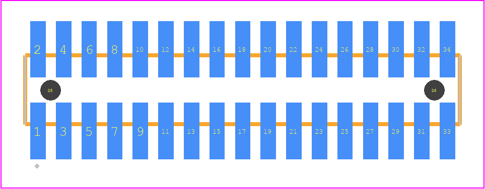 FTSH-117-05-F-DV-K-A-P-TR - SAMTEC PCB footprint - Other - Other - FTSH-117-XX-YYY-DV-K-A-P-TR