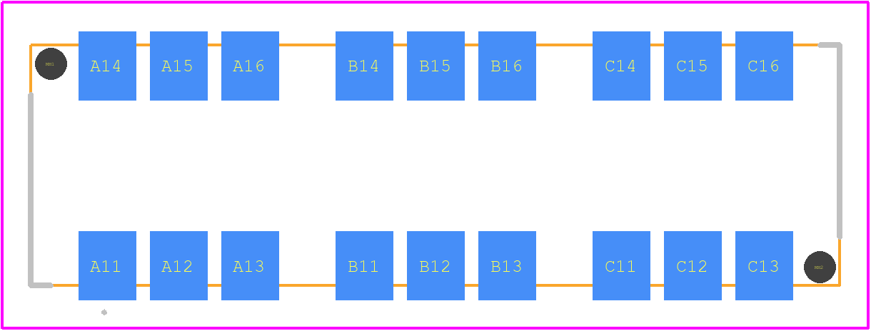 6651712-1 - TE Connectivity PCB footprint - Other - Other - 6651712-1-2