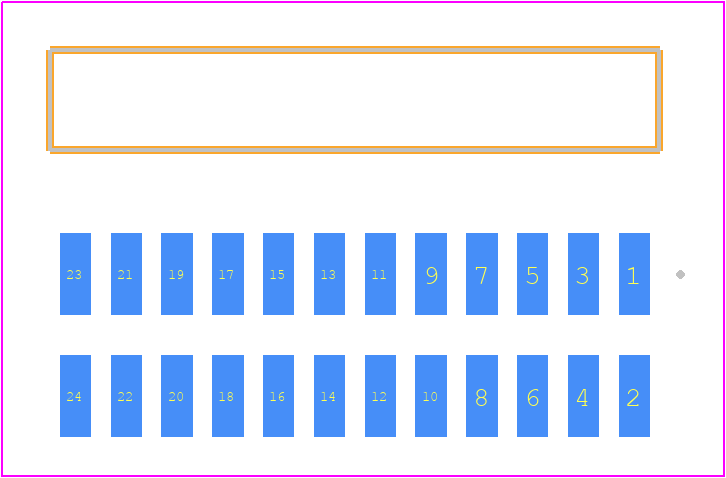 FTSH-112-02-G-DH - SAMTEC PCB footprint - Other - Other - FTSH-112-XX-YYY-DH