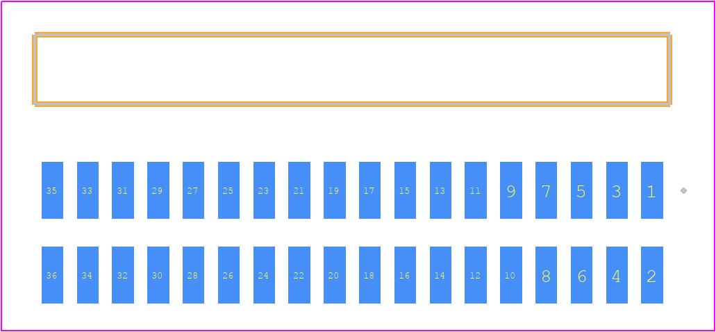FTSH-118-02-L-DH - SAMTEC PCB footprint - Other - Other - FTSH-118-XX-YYY-DH