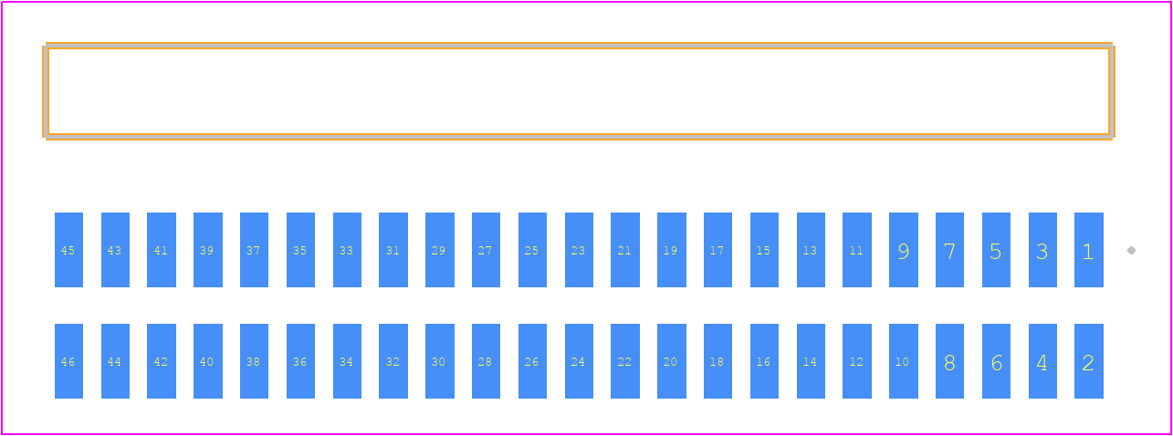FTSH-123-02-F-DH - SAMTEC PCB footprint - Other - Other - FTSH-123-XX-YYY-DH