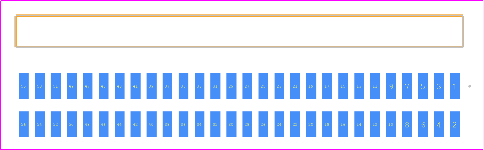 FTSH-128-04-L-DH - SAMTEC PCB footprint - Other - Other - FTSH-128-XX-YYY-DH