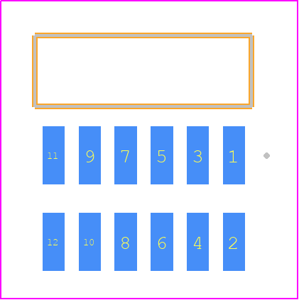 FTSH-106-04-L-DH-TR - SAMTEC PCB footprint - Other - Other - FTSH-106-XX-YYY-DH-TR