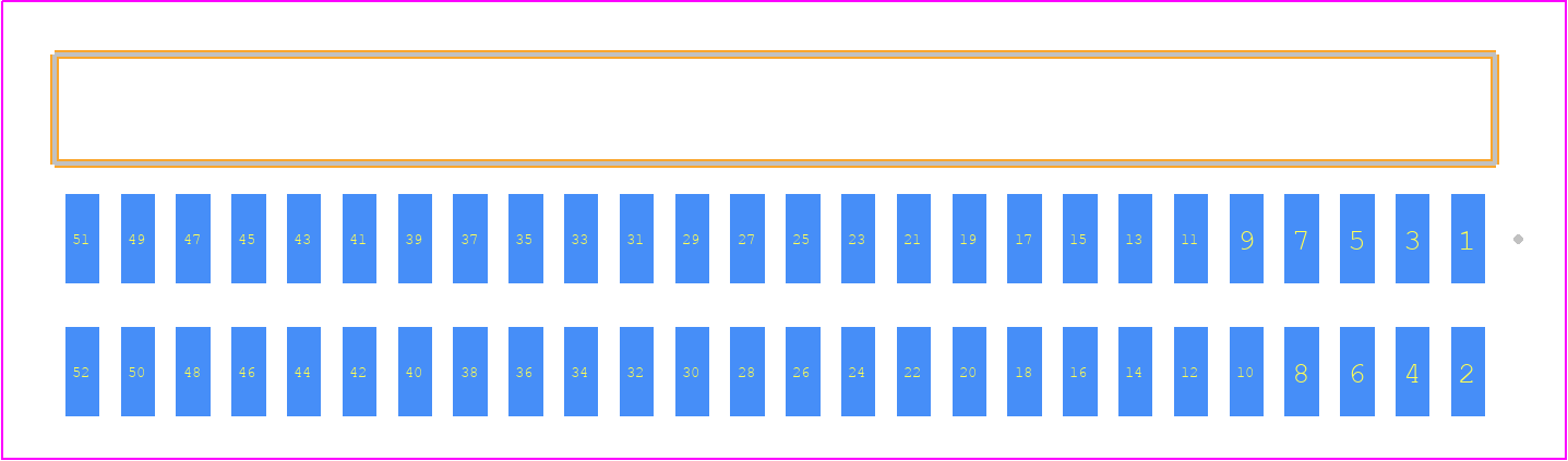 FTSH-126-02-LTL-DH-TR - SAMTEC PCB footprint - Other - Other - FTSH-126-XX-YYY-DH-TR