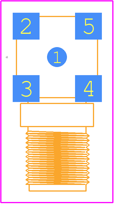 SMA-J-P-GF-RA-SM1 - SAMTEC PCB footprint - Other - Other - SMA-J-P-GF-RA-SM1-1