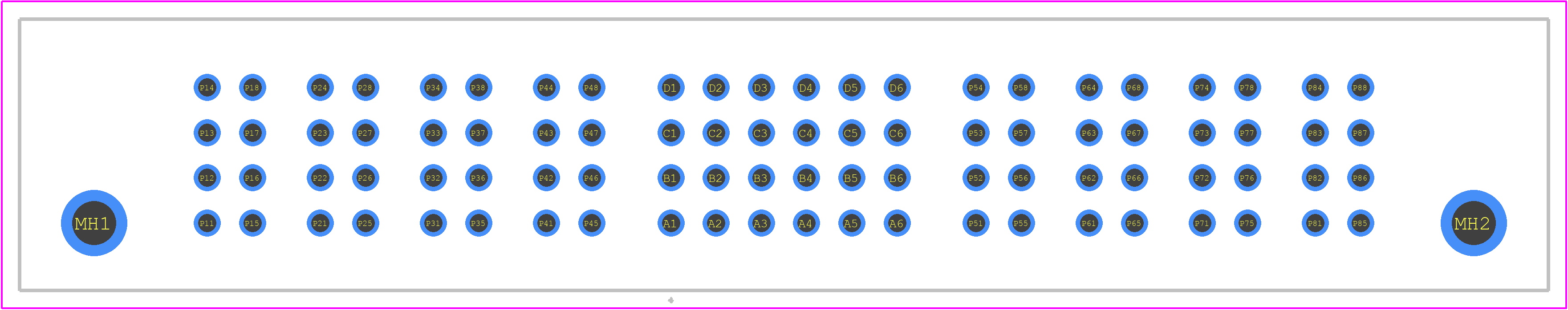 6600333-6 - TE Connectivity PCB footprint - Other - Other - 6600333-6-3