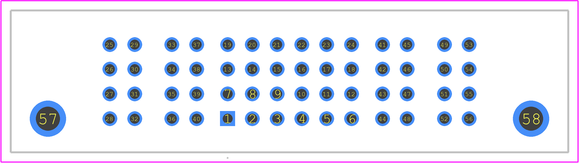 6600330-6 - TE Connectivity PCB footprint - Other - Other - 6600330-6-2
