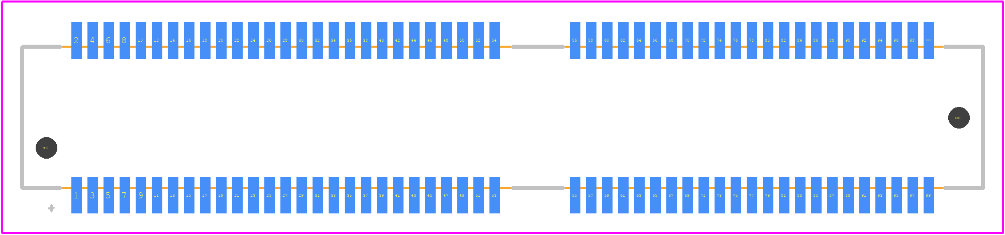 15021004601333 - HARTING PCB footprint - Other - Other - 15021004601333-1