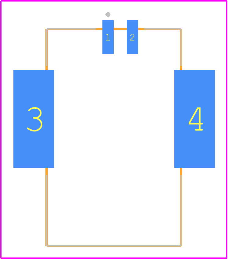 0349128020 - Molex PCB footprint - Other - Other - 0349128020