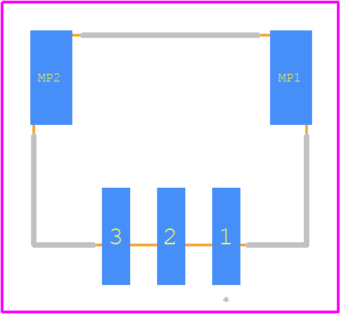 S3B-PH-SM4-TB - JST (JAPAN SOLDERLESS TERMINALS) PCB footprint - Other - Other - S3B-PH-SM4-TB-1