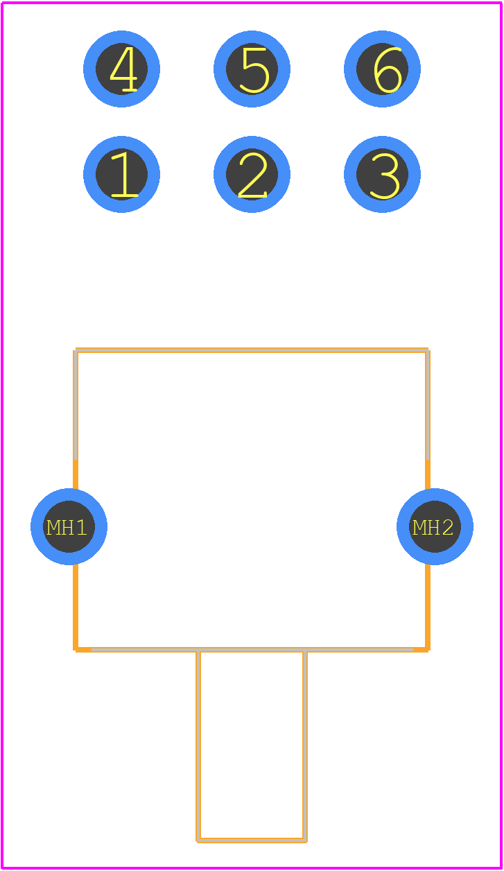 7347274 - RS Pro PCB footprint - Other - Other - 7347274-3